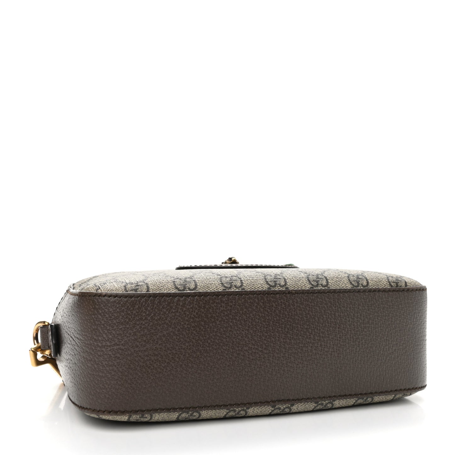 GG Supreme Monogram Web Neo Vintage Shoulder Bag Beige New Acero Crop