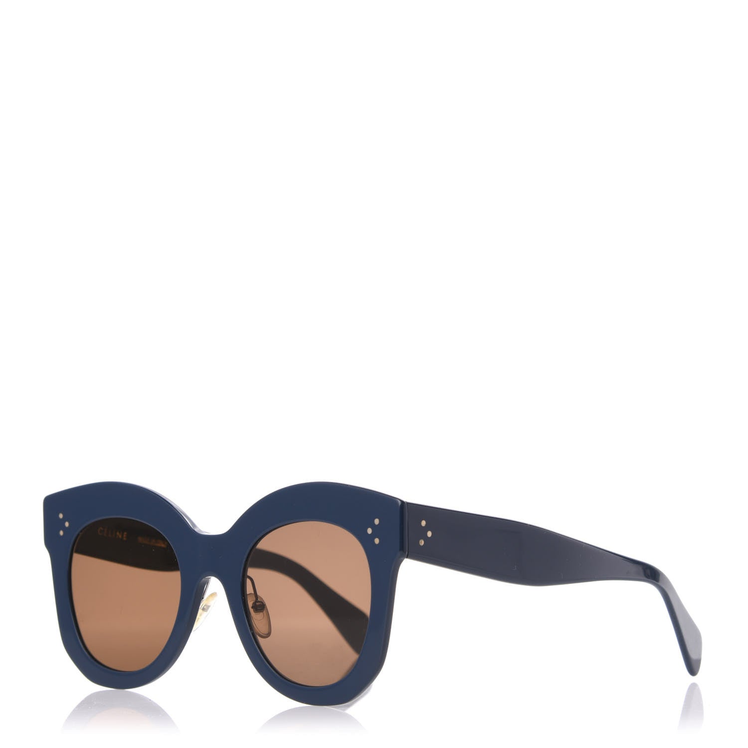 Celine Chris Sunglasses CL 41443/S Blue 1 of 7