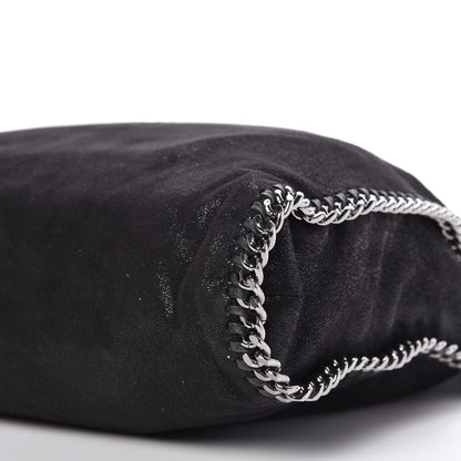 Stella McCartney Shaggy Deer Falabella Fold Over Tote Black 8 of 11