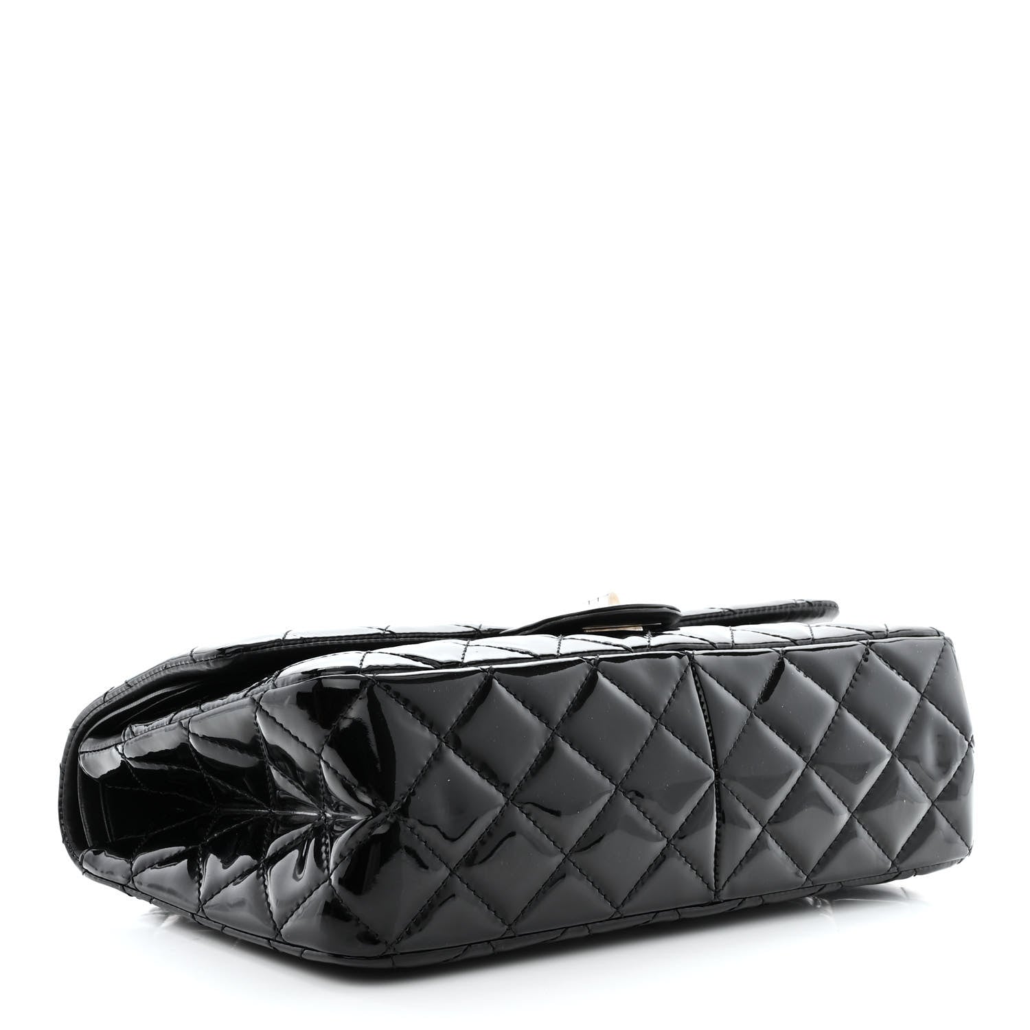 Chanel Patent Quilted 2.55 Reissue 227 Flap Black 4 of 12