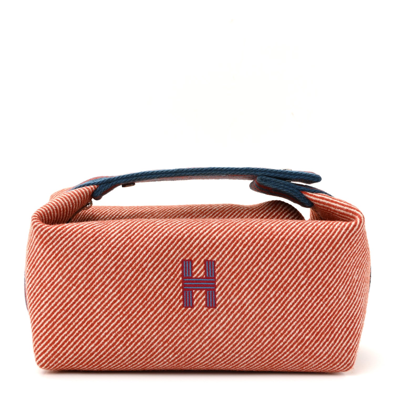 Hermes Wool Small Bride-A-Brac H Natte Pouch Tomette 1 of 9