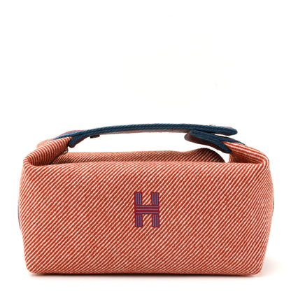Hermes Wool Small Bride-A-Brac H Natte Pouch Tomette 1 of 9