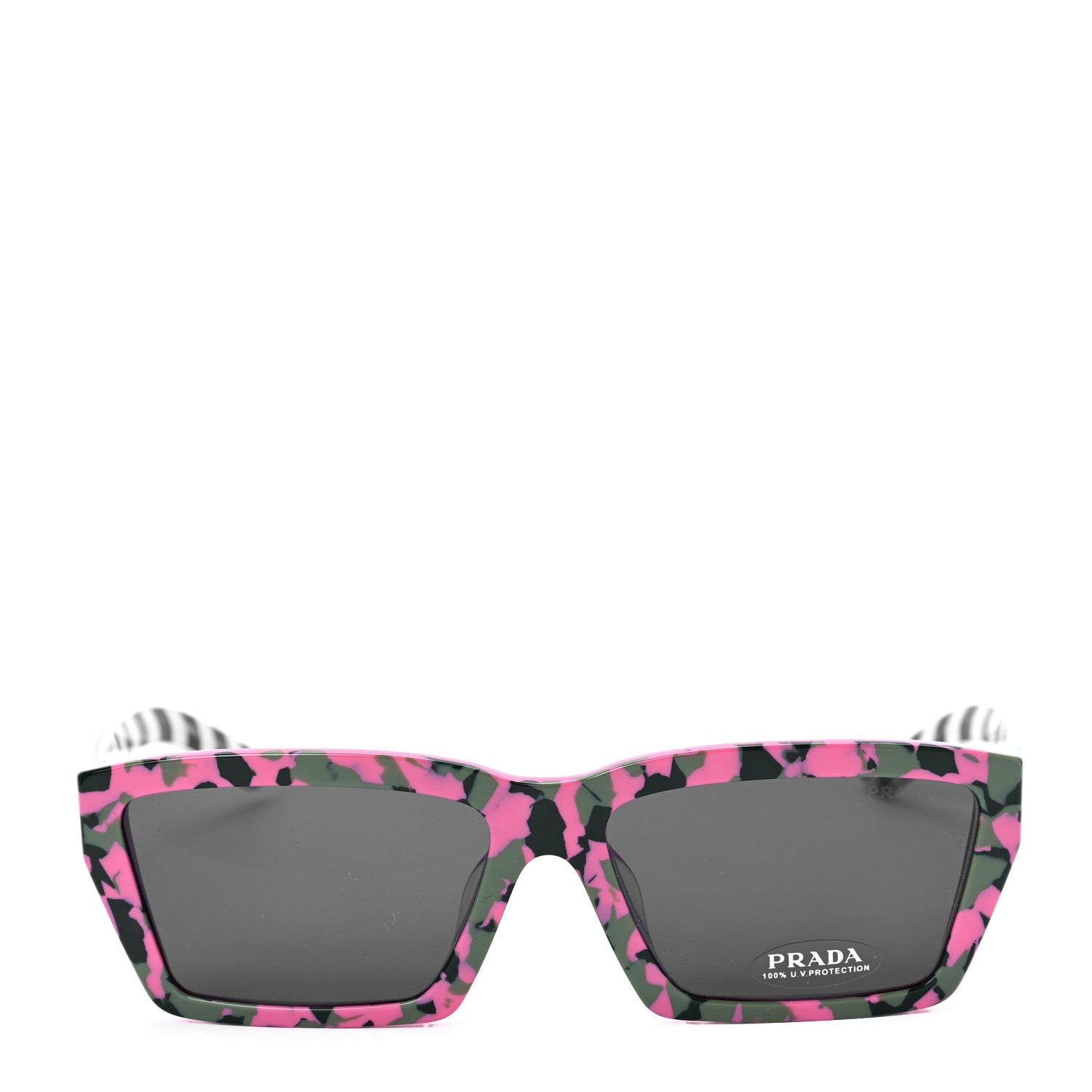 Prada Disguise Sunglasses SPR 04V Tortoise Pink 2 of 6