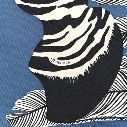 Hermes Silk Zebra Pegasus Scarf 90 3 of 6