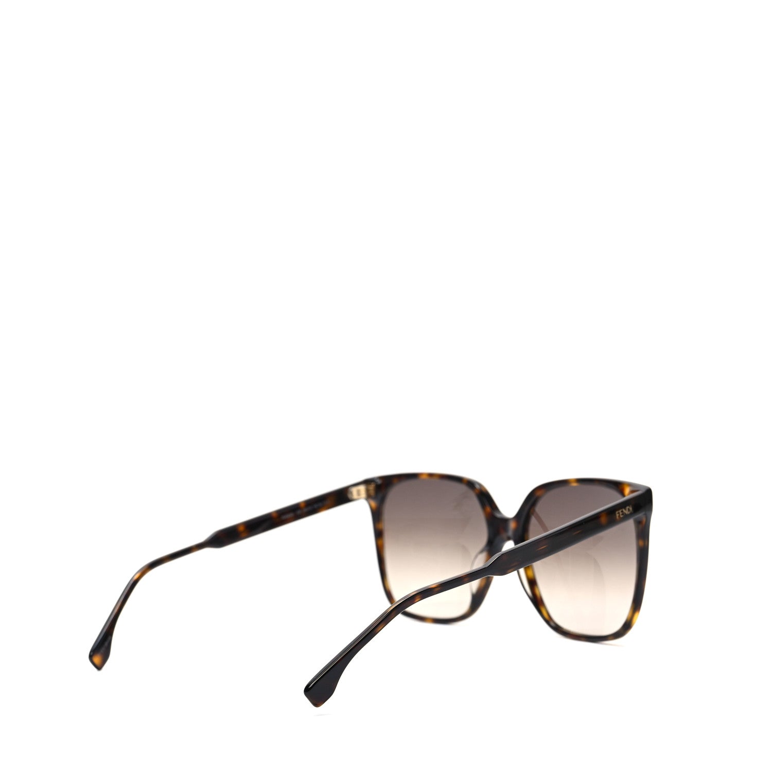 Fendi Acetate Square Sunglasses FE40030I Tortoise 4 of 6