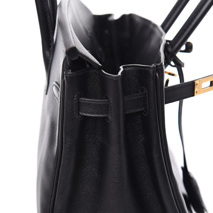 Hermes Swift Birkin 25 Black 9 of 38