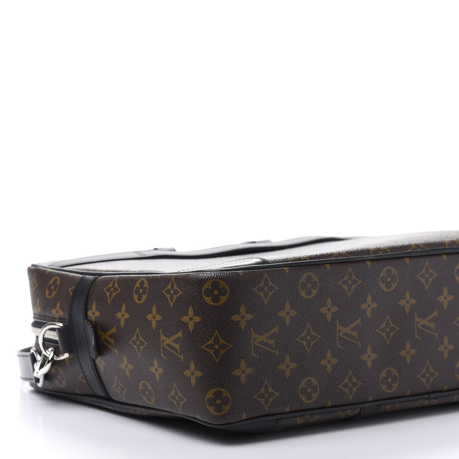 Louis Vuitton Monogram Macassar Porte Documents Voyage Soft Briefcase 6 of 11