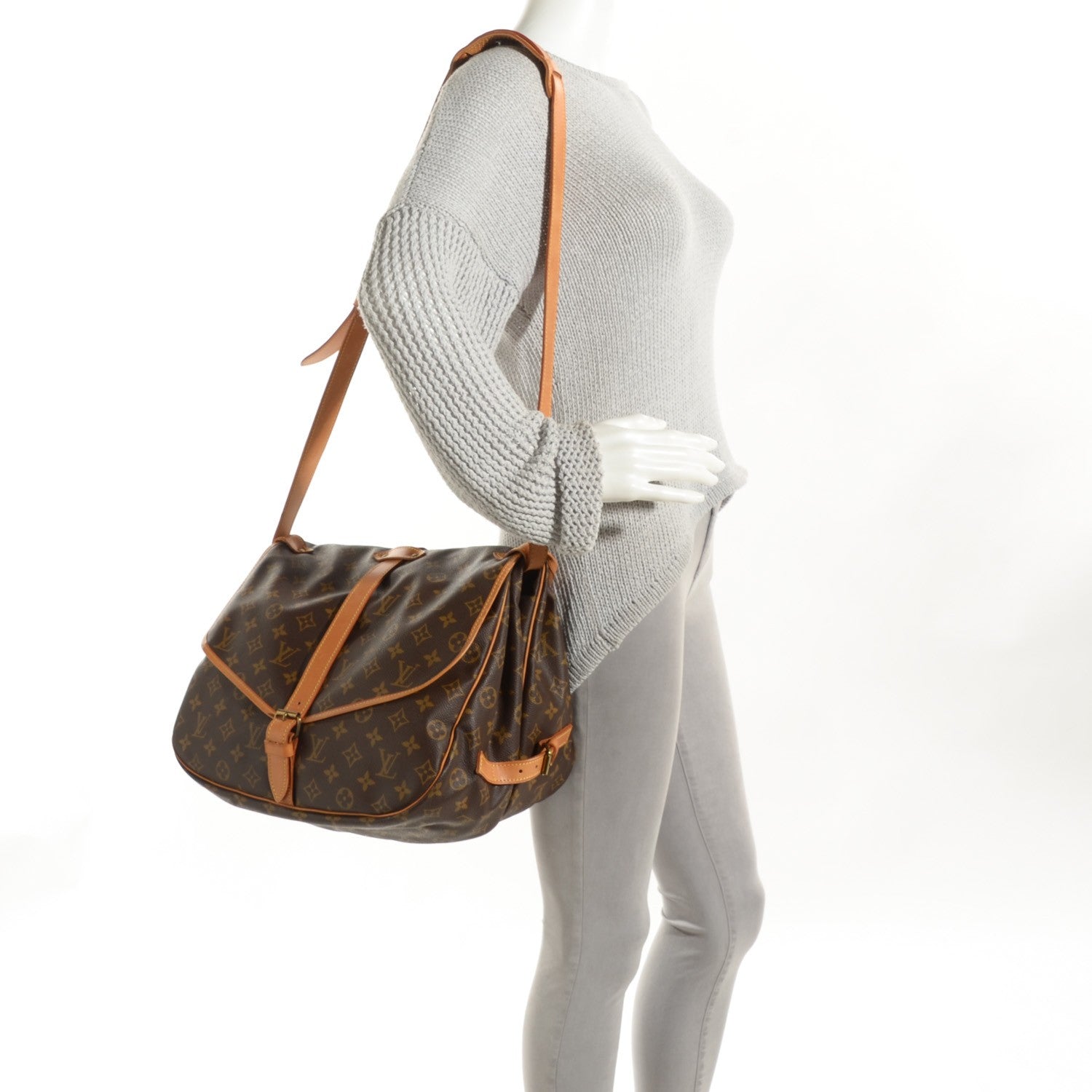 Louis Vuitton Monogram Saumur 35 2 of 7