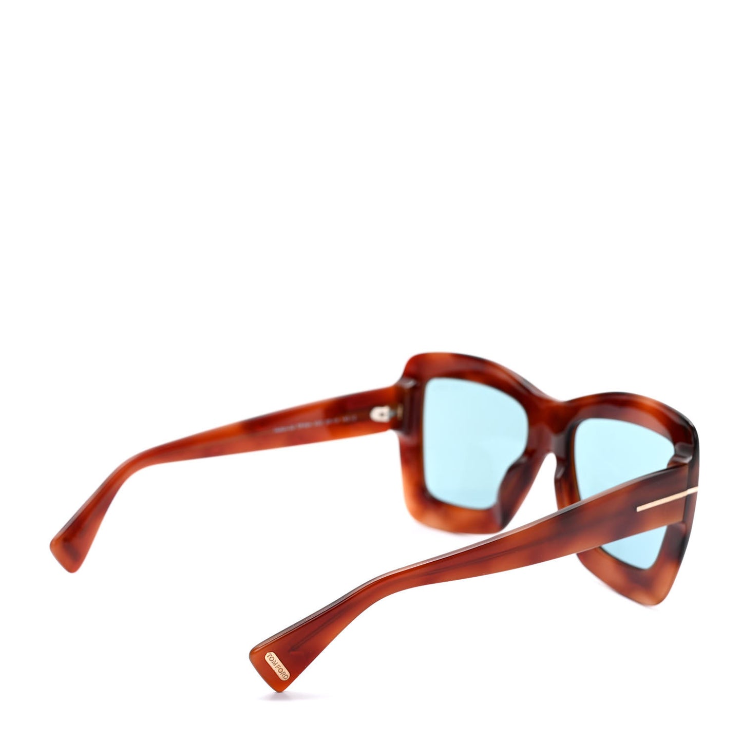 Hutton-02 TF664 Square Sunglasses Tortoise