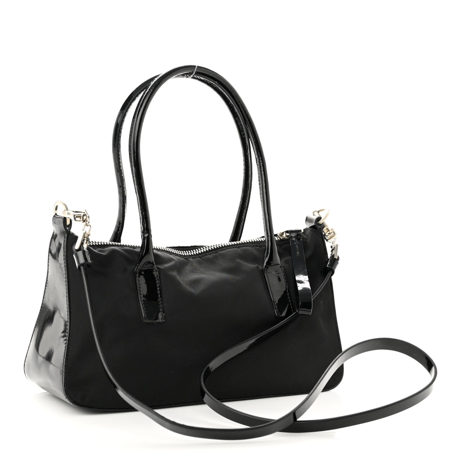 Prada Nylon Spazzolato Bag Black 3 of 11