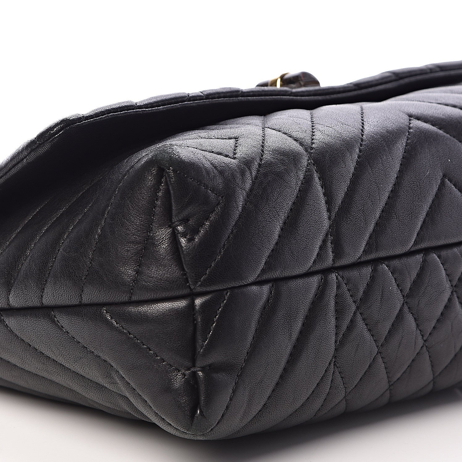 Lanvin Lambskin Quilted Medium Happy Shoulder Bag Black 8 of 9