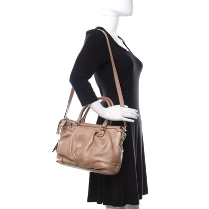 Gucci Metallic Calfskin Medium Sukey Top Handle Bag Pink 2 of 17
