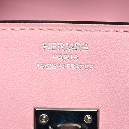 Hermes Swift Birkin 25 Rose Sakura 6 of 12