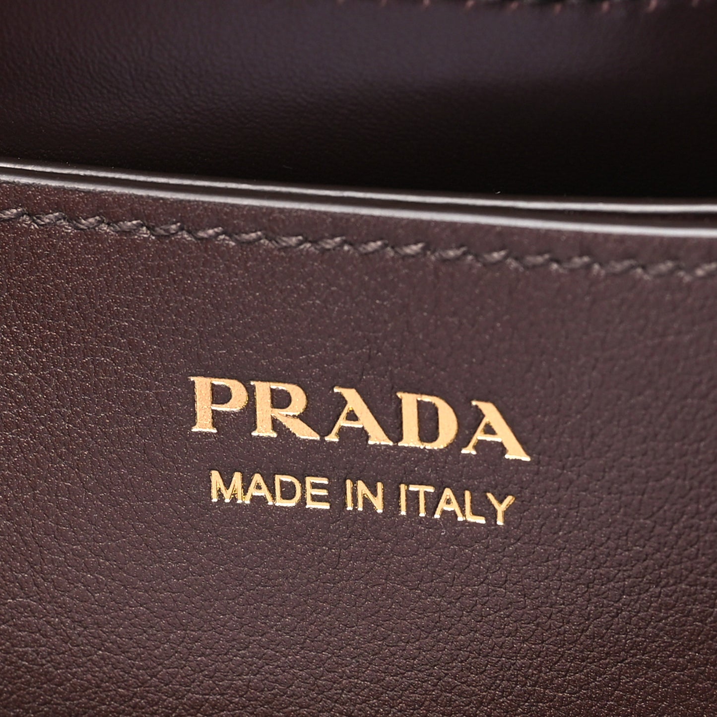 Soft Grained Calfskin Vitello Daino Small Buckle Bag Brown