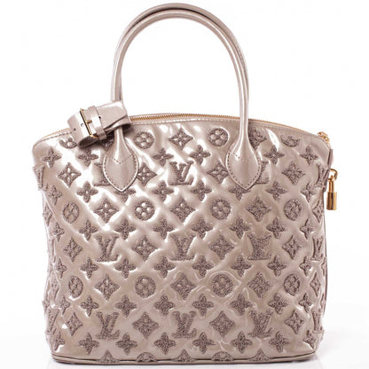 Louis Vuitton Patent Lambskin Fascination Lockit Gris 5 of 18