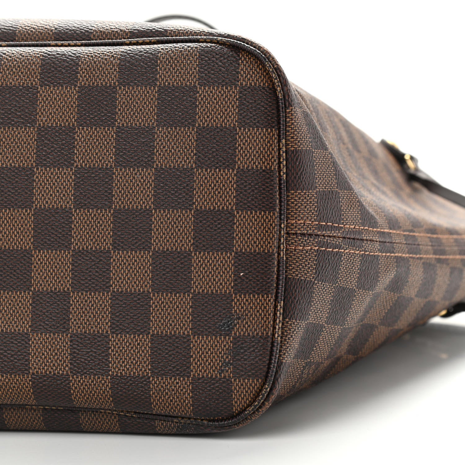Louis Vuitton Damier Ebene Neo Neverfull MM Rose Ballerine 11 of 16