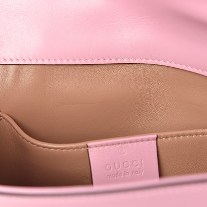 Gucci Nappa Pearl Studded Mini Queen Margaret Broadway Shoulder Bag Sugar Pink 8 of 12