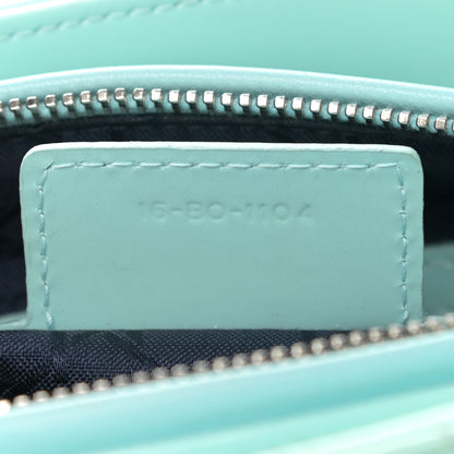 Christian Dior Patent Cannage Medium Lady Dior Light Blue 7 of 17