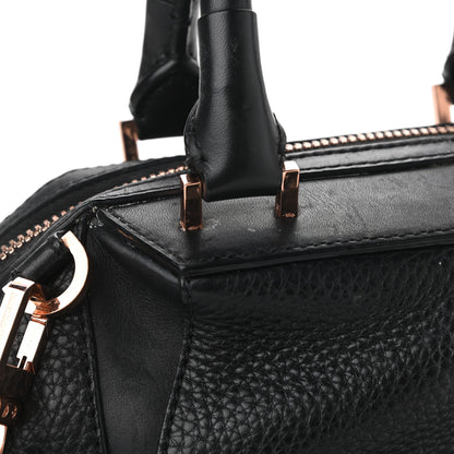 Alexander Wang Pebbled Calfskin Mini Emile Black Rose Gold Hardware 14 of 14
