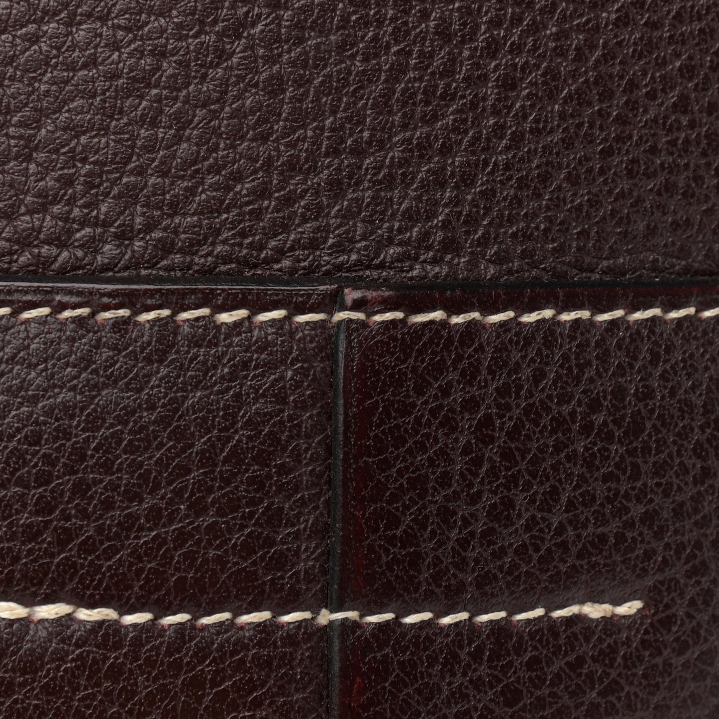 Taurillon Clemence Sac Good News GM Raisin