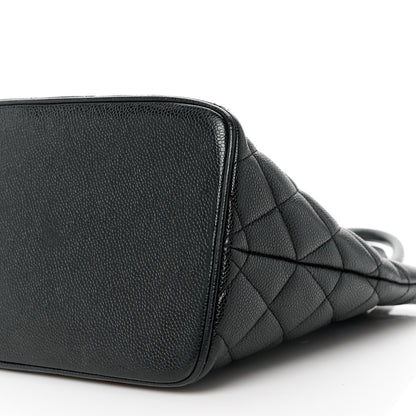 Chanel Caviar Quilted Medallion Tote Black 10 of 12