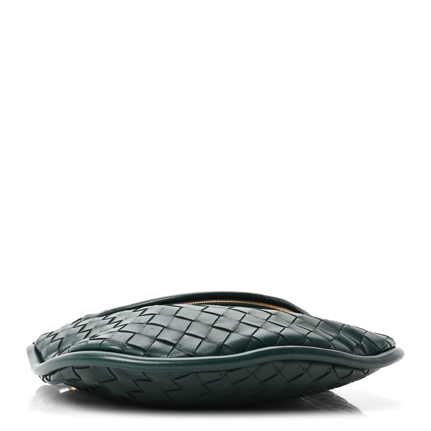 Nappa Intrecciato Medium Gemelli Emerald Green