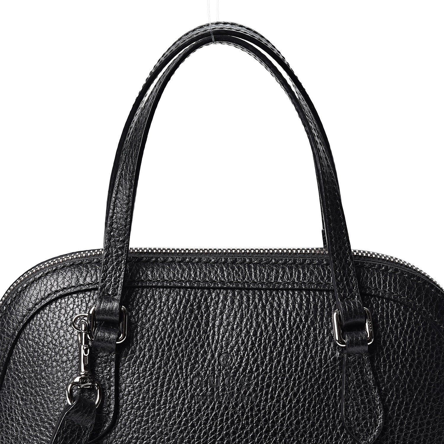 Gucci Calfskin Mini Dome Bag Black 7 of 9