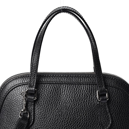 Gucci Calfskin Mini Dome Bag Black 7 of 9