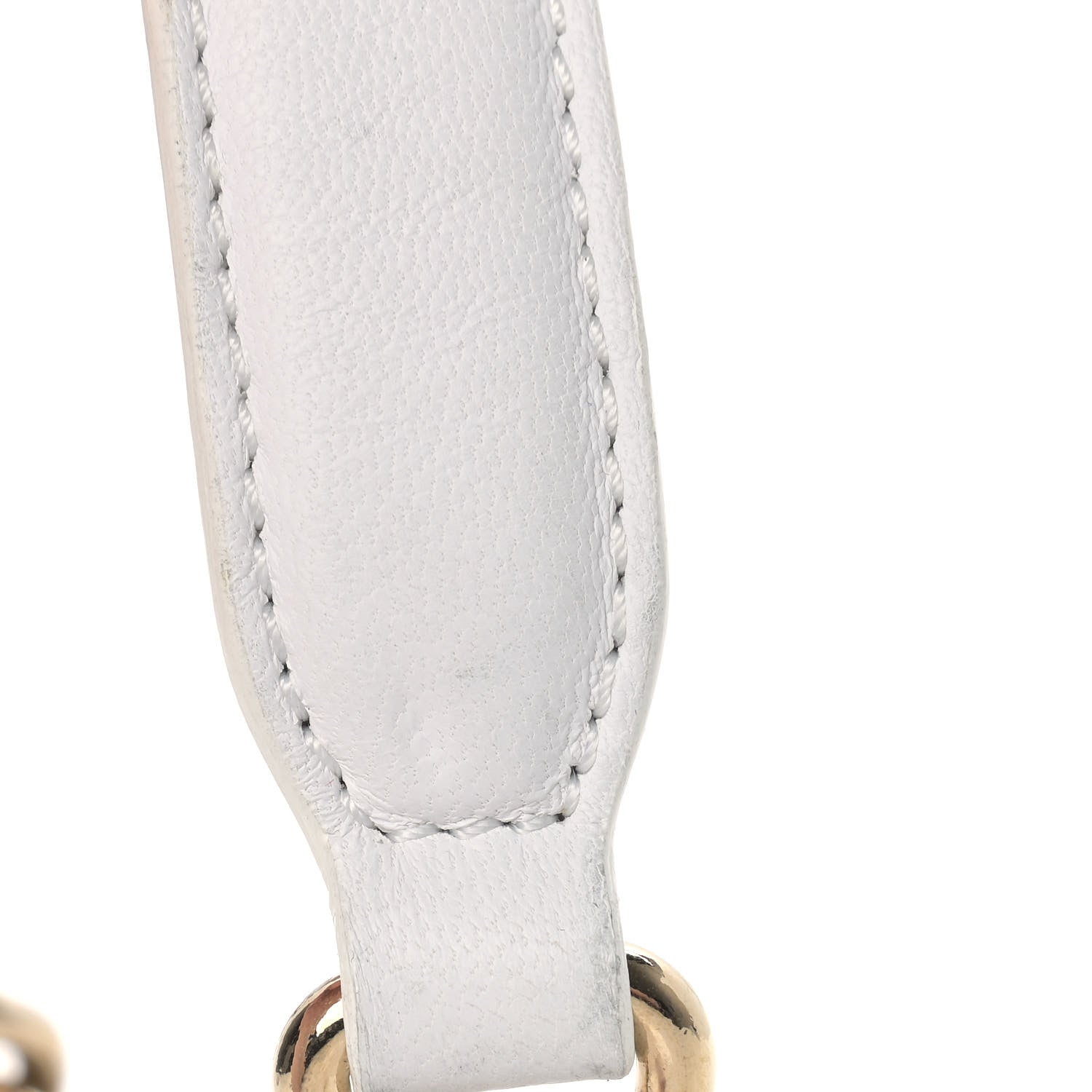 Versace Nappa Palazzo Sultan Shoulder Bag White 9 of 11