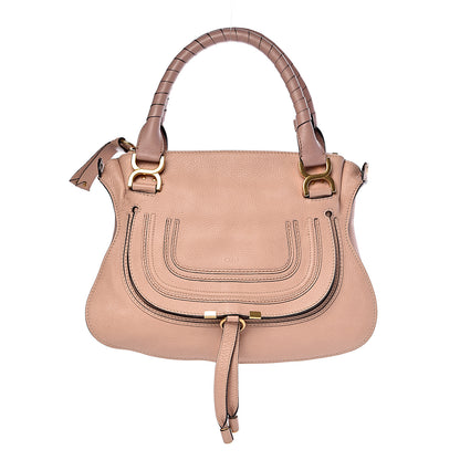 Chloe Calfskin Medium Marcie Satchel Blush Nude 1 of 14