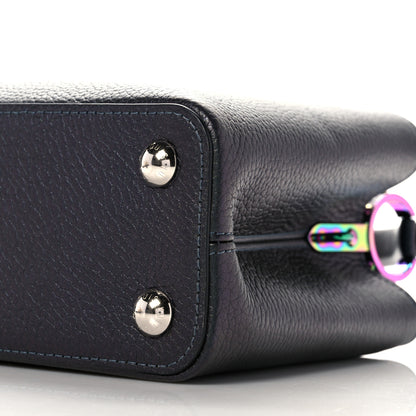 Louis Vuitton Taurillon Capucines BB Scarabeo Iridescent Black 8 of 8