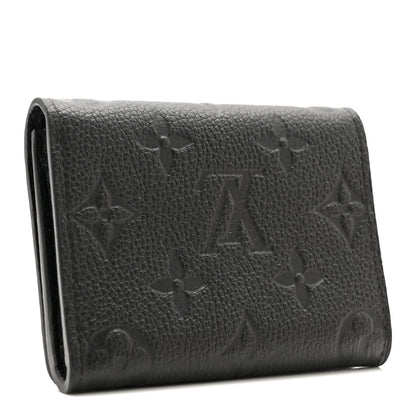 Louis Vuitton Empreinte Business Card Holder Black 3 of 9