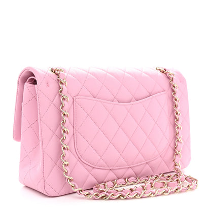 Chanel Caviar Quilted Medium Double Flap Light Pink 3 of 11