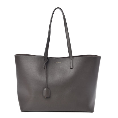 Saint Laurent Calfskin Large Shopping Tote Asphalt 1 of 12