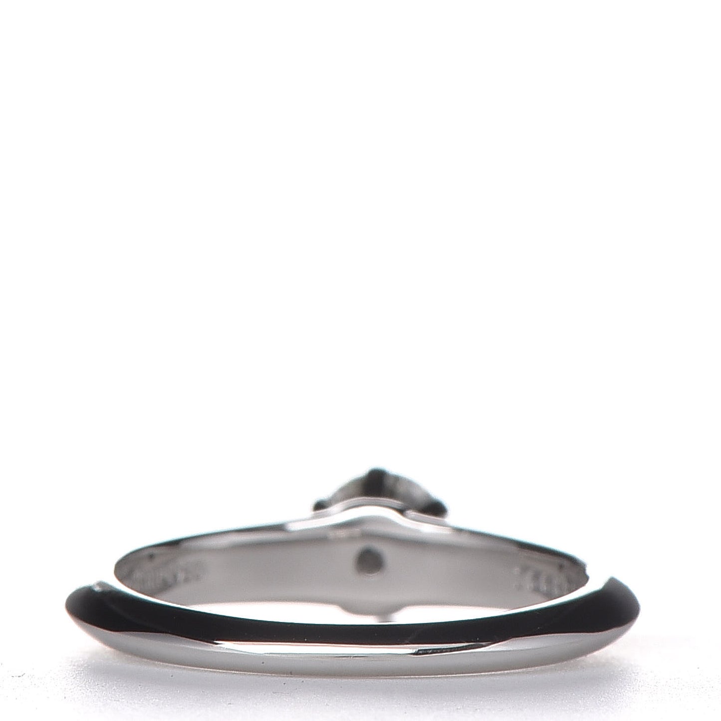 Platinum Diamond .38ct Engagement Ring 48 4.5
