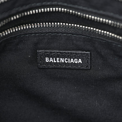 Balenciaga Chevre Silver Metallic Edge Hardware S City Black 7 of 10