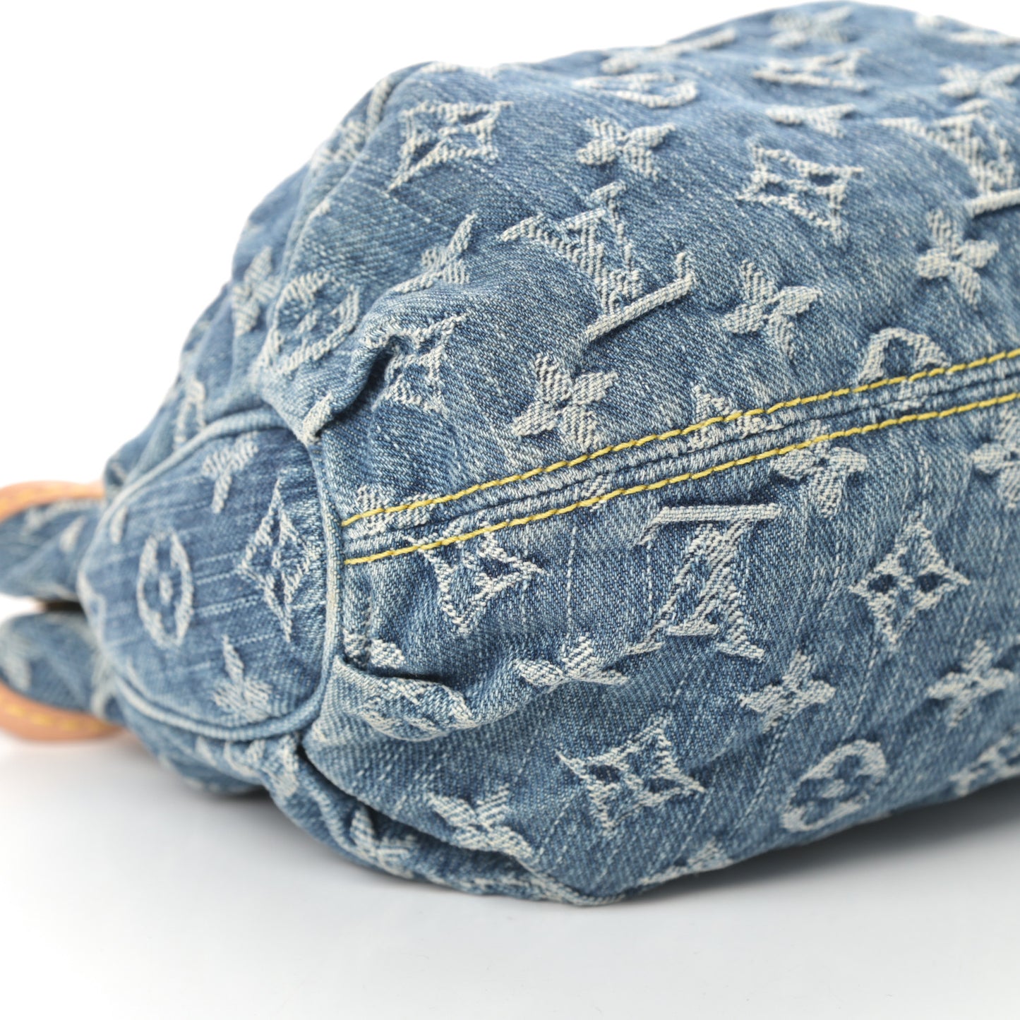 Monogram Denim Pleaty Blue