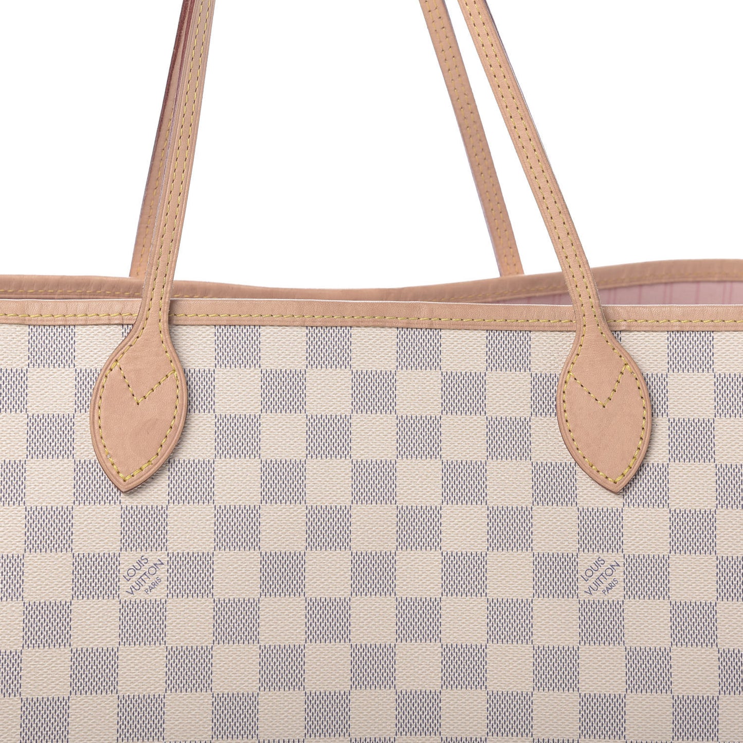 Damier Azur Neo Neverfull GM Rose Ballerine