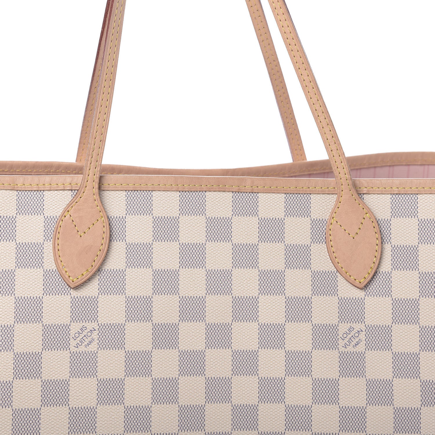 Louis Vuitton Damier Azur Neo Neverfull GM Rose Ballerine 14 of 16