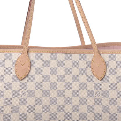 Louis Vuitton Damier Azur Neo Neverfull GM Rose Ballerine 14 of 16