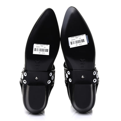 Louis Vuitton Calfskin Rhapsody Ankle Boots 39 Black 4 of 4
