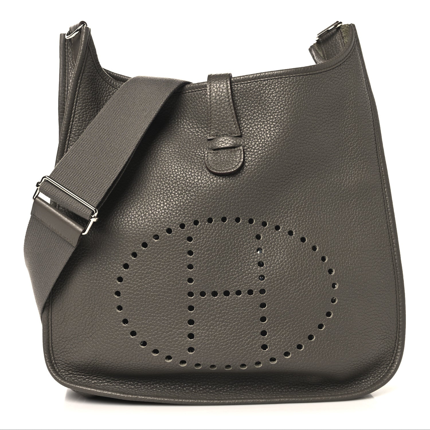 Hermes Taurillon Clemence Evelyne III GM Etain 1 of 10