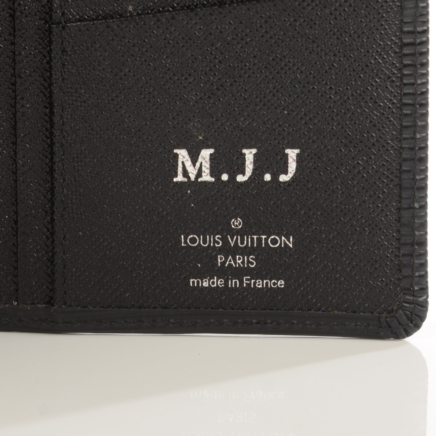 Louis Vuitton Epi Brazza Wallet Black 6 of 7