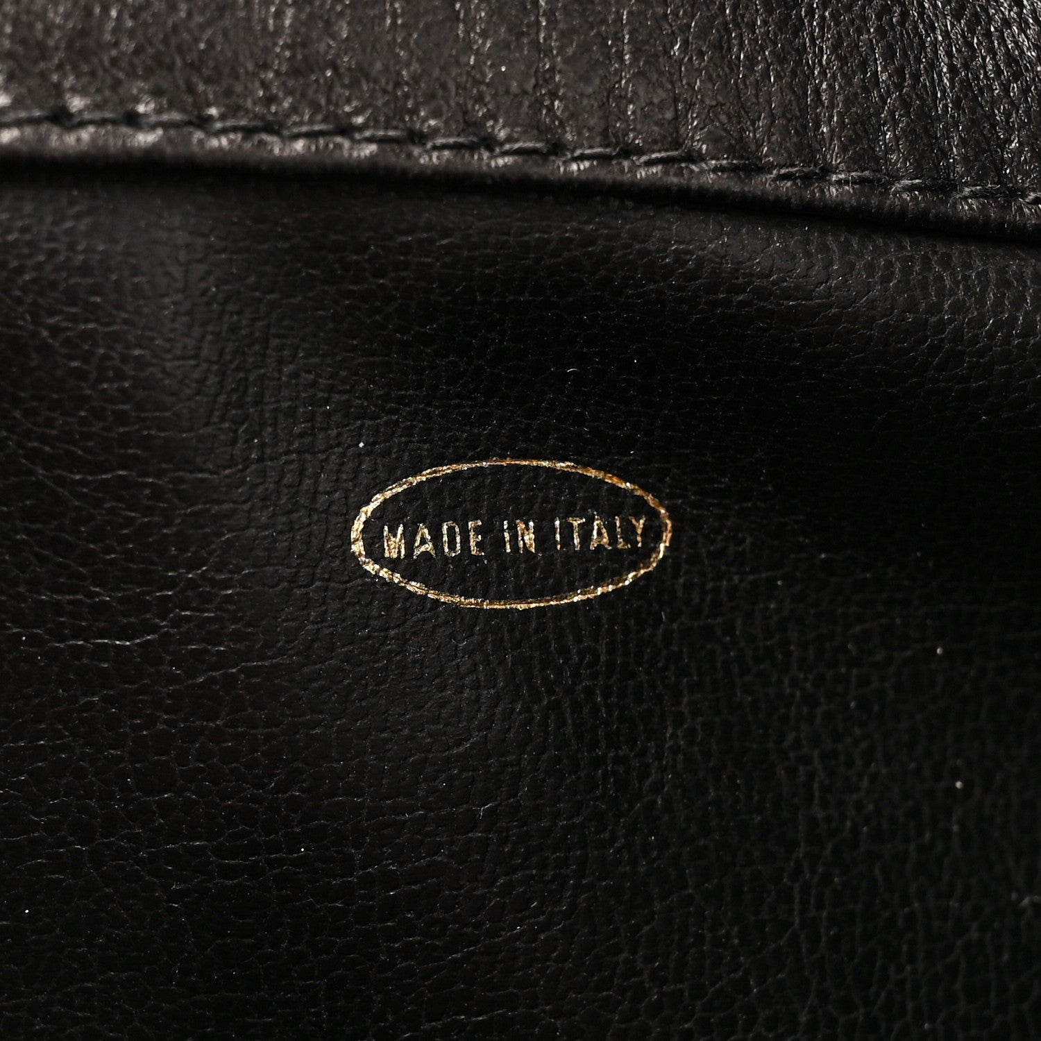 Chanel Lambskin CC Drawstring Shoulder Bag Black 9 of 16