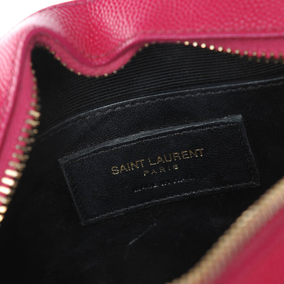 Saint Laurent Grain De Poudre Small Classic Monogram Camera Bag Bubblegum 6 of 7