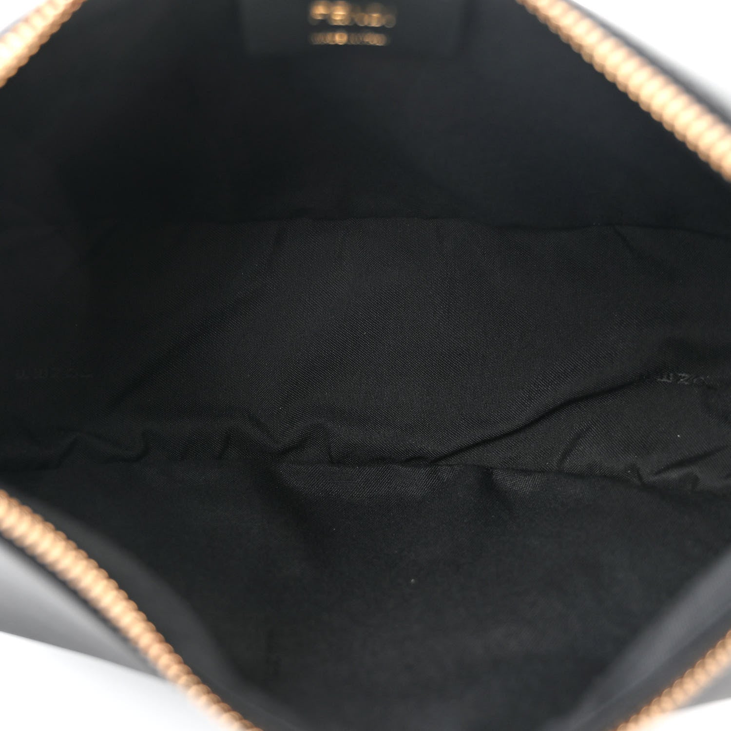 Fendi Vitello Grace Matte Small Fendigraphy Hobo Bag Black 5 of 10