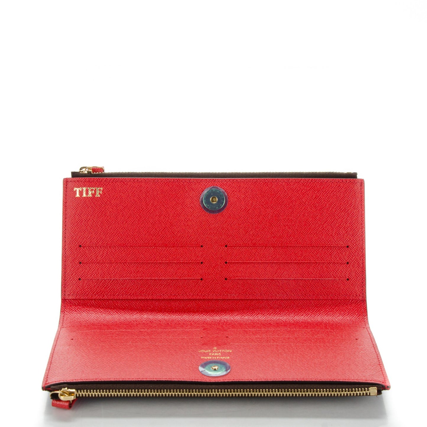 Monogram Adele Wallet Coquelicot