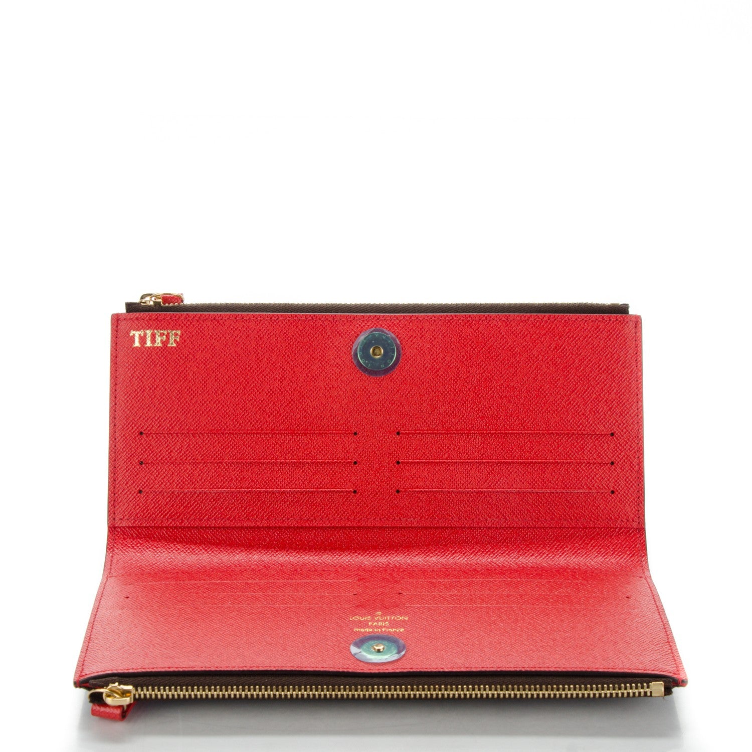 Louis Vuitton Monogram Adele Wallet Coquelicot 5 of 8