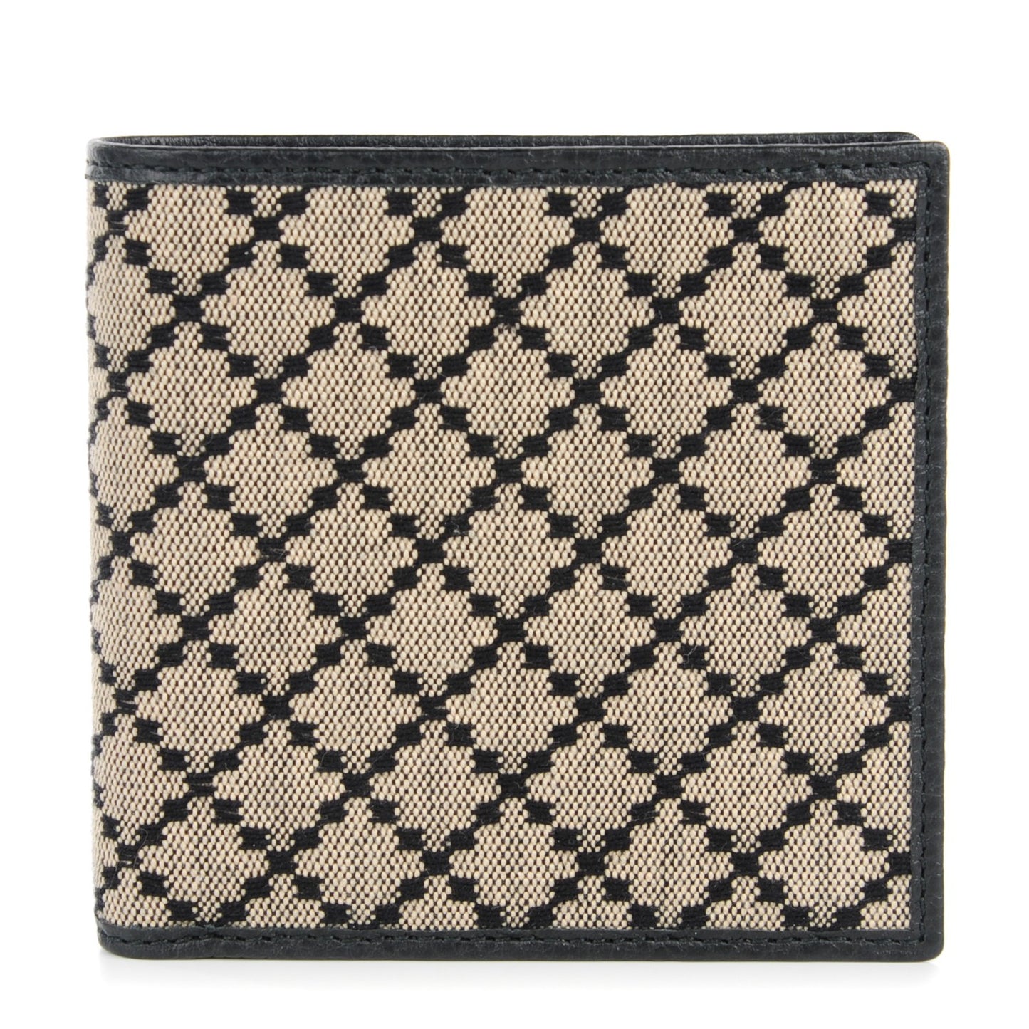 Diamante Bi-Fold Wallet Black