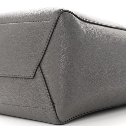 Celine Soft Grained Calfskin Sangle Bucket Bag Grey 9 of 14